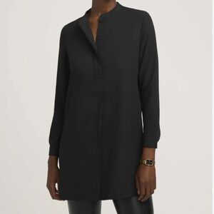 Anne‎ Klein Black Long Sleeve Lightweight  Tunic. Size XL.